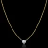 Necklace-heart diamond-BPP-275Y-dark