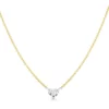 Necklace-heart diamond-BPP-275Y